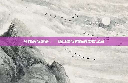 乌龙茶与绿茶，一场口感与风味的感官之旅