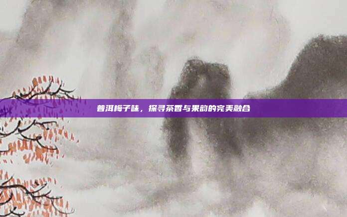 普洱梅子味，探寻茶香与果韵的完美融合