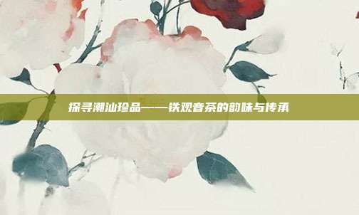 探寻潮汕珍品——铁观音茶的韵味与传承