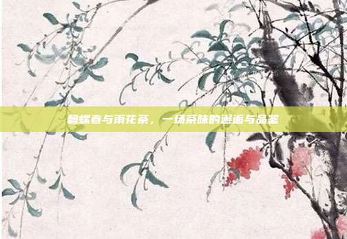 碧螺春与雨花茶，一场茶味的邂逅与品鉴
