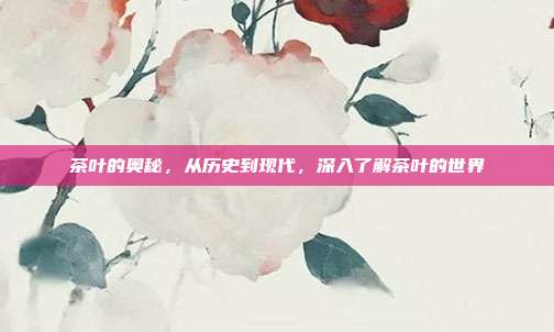 茶叶的奥秘，从历史到现代，深入了解茶叶的世界