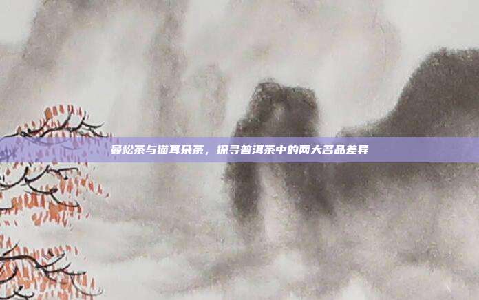 曼松茶与猫耳朵茶，探寻普洱茶中的两大名品差异