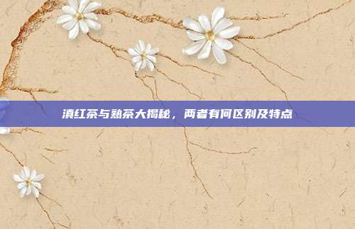滇红茶与熟茶大揭秘，两者有何区别及特点