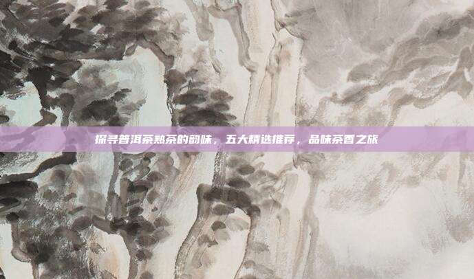 探寻普洱茶熟茶的韵味，五大精选推荐，品味茶香之旅