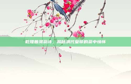 乾隆普洱茶诗，揭秘清代皇帝的茶中情怀