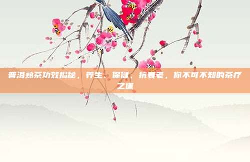 普洱熟茶功效揭秘，养生、保健、抗衰老，你不可不知的茶疗之道