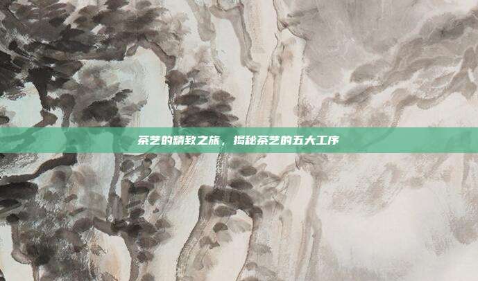 茶艺的精致之旅，揭秘茶艺的五大工序