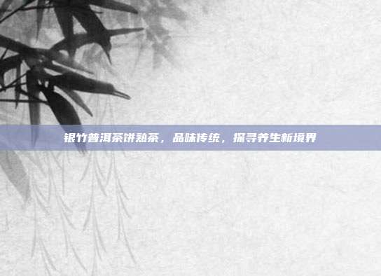 银竹普洱茶饼熟茶，品味传统，探寻养生新境界