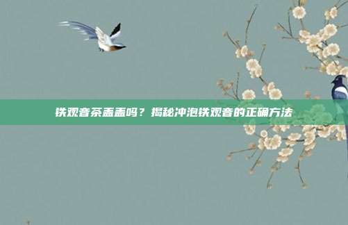 铁观音茶盖盖吗？揭秘冲泡铁观音的正确方法
