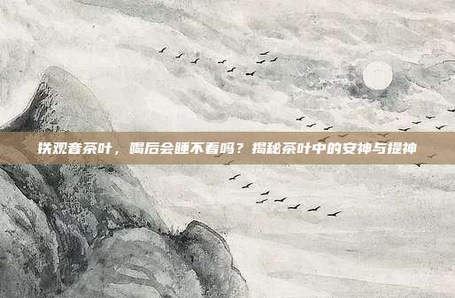 铁观音茶叶，喝后会睡不着吗？揭秘茶叶中的安神与提神