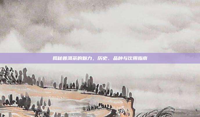揭秘普洱茶的魅力，历史、品种与饮用指南