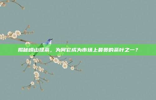 揭秘崂山绿茶，为何它成为市场上最贵的茶叶之一？