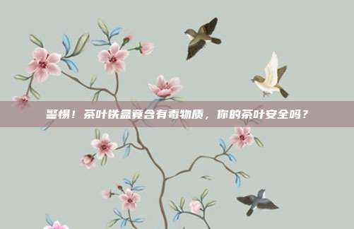 警惕！茶叶铁盒竟含有毒物质，你的茶叶安全吗？