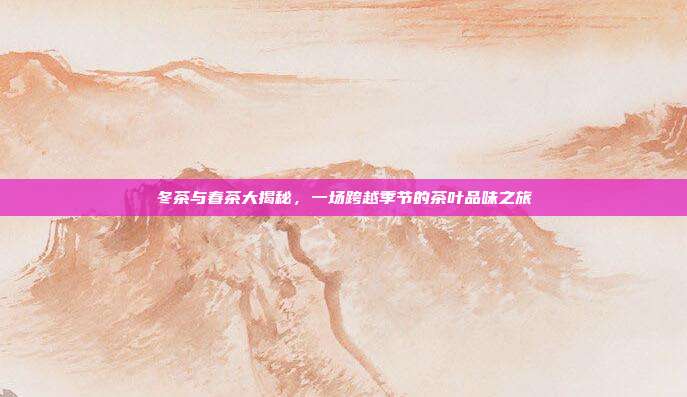 冬茶与春茶大揭秘，一场跨越季节的茶叶品味之旅