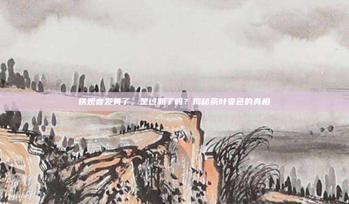 铁观音发黄了，是过期了吗？揭秘茶叶变色的真相