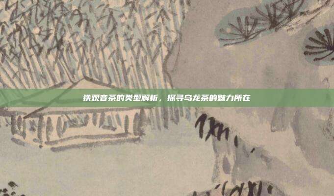 铁观音茶的类型解析，探寻乌龙茶的魅力所在