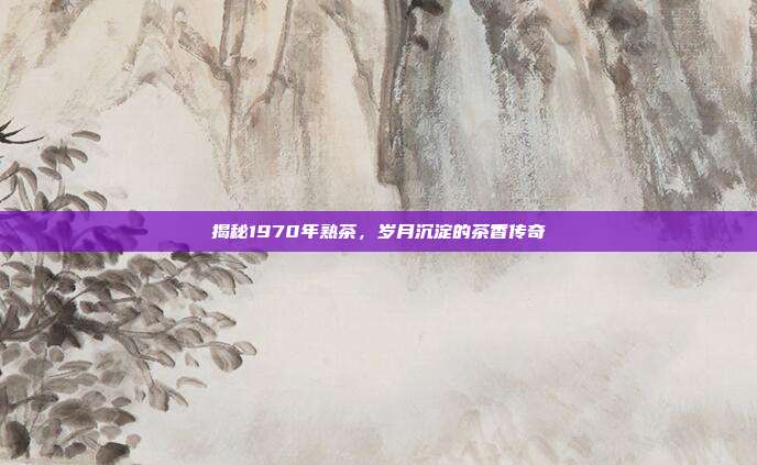 揭秘1970年熟茶，岁月沉淀的茶香传奇