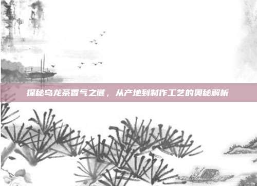 探秘乌龙茶香气之谜，从产地到制作工艺的奥秘解析