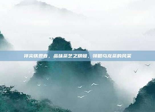 祥尖铁观音，品味茶艺之精髓，领略乌龙茶的风采