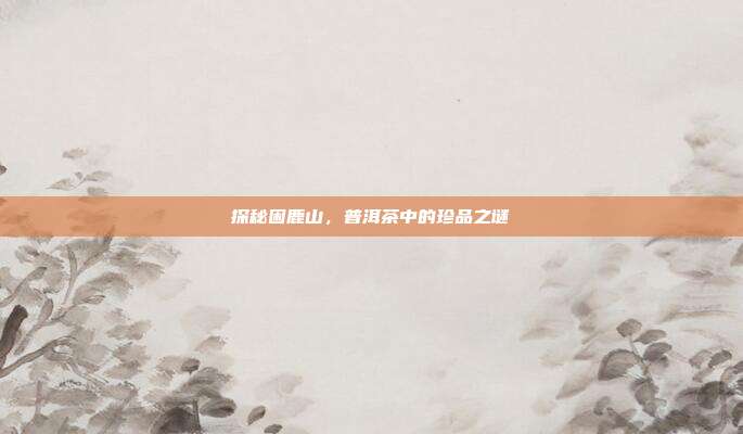 探秘困鹿山，普洱茶中的珍品之谜