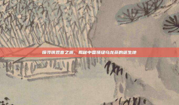 探寻铁观音之源，揭秘中国顶级乌龙茶的诞生地
