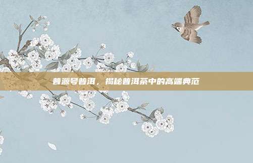 普源号普洱，揭秘普洱茶中的高端典范