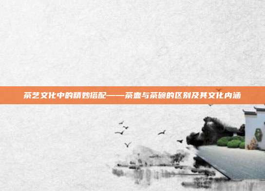 茶艺文化中的精妙搭配——茶壶与茶碗的区别及其文化内涵