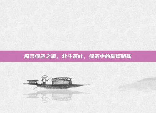 探寻绿色之源，北斗茶叶，绿茶中的璀璨明珠