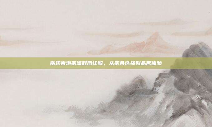铁观音泡茶流程图详解，从茶具选择到品茗体验