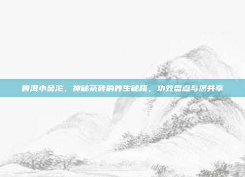普洱小金沱，神秘茶砖的养生秘籍，功效盘点与您共享
