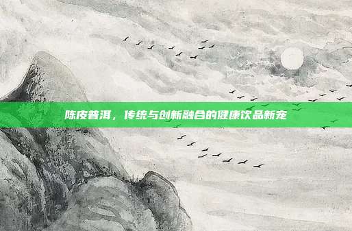陈皮普洱，传统与创新融合的健康饮品新宠