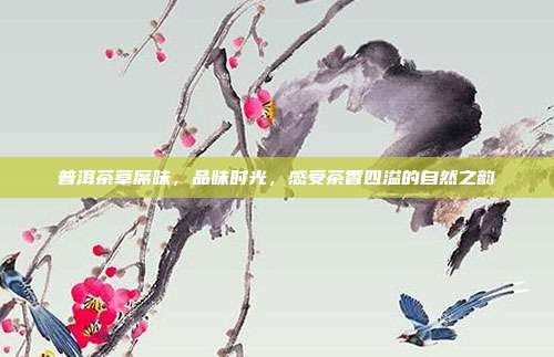 普洱茶草席味，品味时光，感受茶香四溢的自然之韵