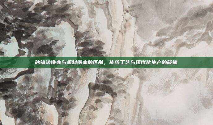 砂铸法铁壶与机制铁壶的区别，传统工艺与现代化生产的碰撞