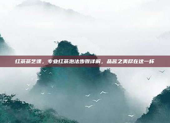 红茶茶艺课，专业红茶泡法步骤详解，品茗之美尽在这一杯