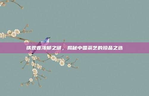 铁观音浓郁之谜，揭秘中国茶艺的珍品之选