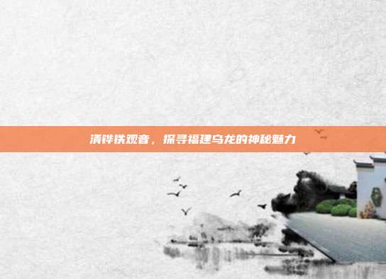 清铧铁观音，探寻福建乌龙的神秘魅力
