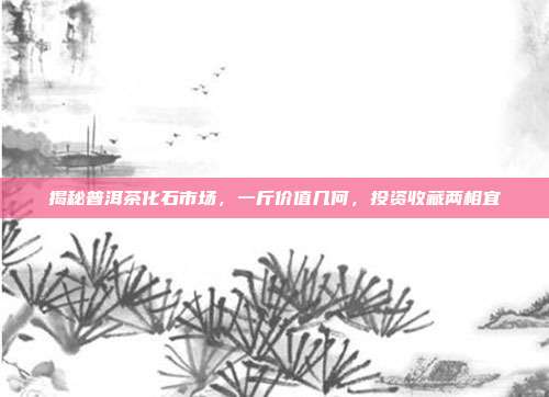 揭秘普洱茶化石市场，一斤价值几何，投资收藏两相宜