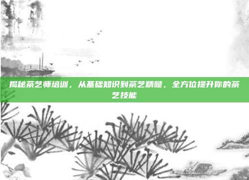 揭秘茶艺师培训，从基础知识到茶艺精髓，全方位提升你的茶艺技能