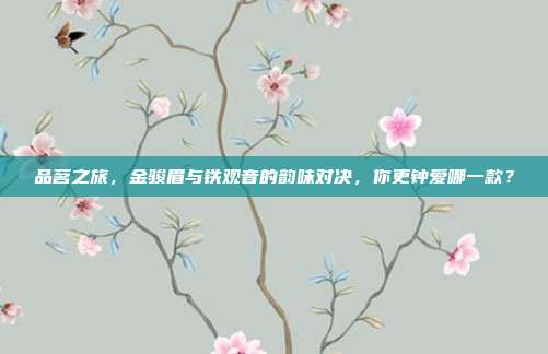 品茗之旅，金骏眉与铁观音的韵味对决，你更钟爱哪一款？