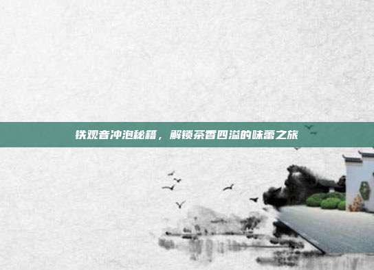 铁观音冲泡秘籍，解锁茶香四溢的味蕾之旅