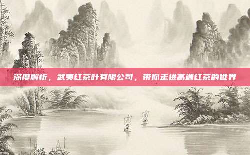 深度解析，武夷红茶叶有限公司，带你走进高端红茶的世界