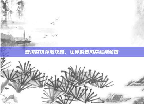普洱茶饼存放攻略，让你的普洱茶越陈越香