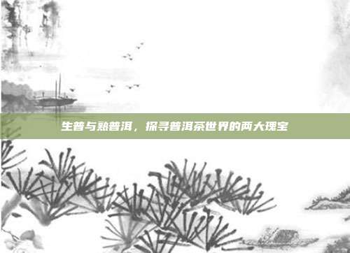生普与熟普洱，探寻普洱茶世界的两大瑰宝