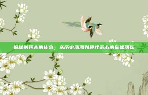 揭秘铁观音的传奇，从历史渊源到现代茶市的璀璨明珠