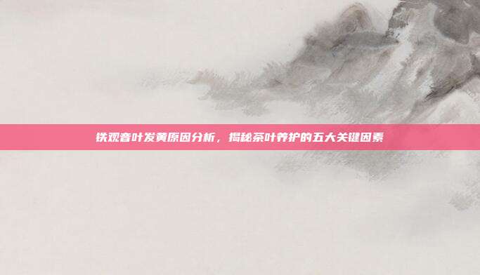 铁观音叶发黄原因分析，揭秘茶叶养护的五大关键因素