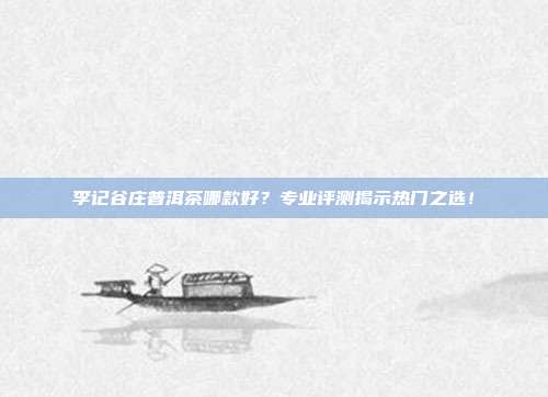 李记谷庄普洱茶哪款好？专业评测揭示热门之选！