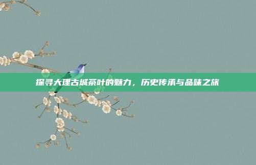 探寻大理古城茶叶的魅力，历史传承与品味之旅