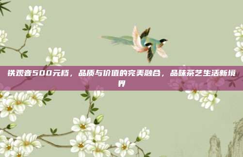 铁观音500元档，品质与价值的完美融合，品味茶艺生活新境界
