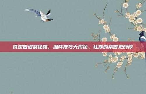 铁观音泡茶秘籍，温杯技巧大揭秘，让你的茶香更醇厚