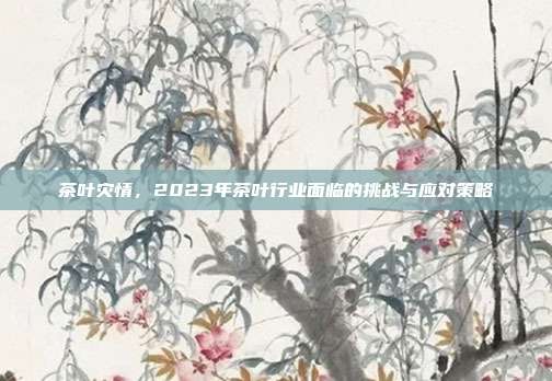 茶叶灾情，2023年茶叶行业面临的挑战与应对策略